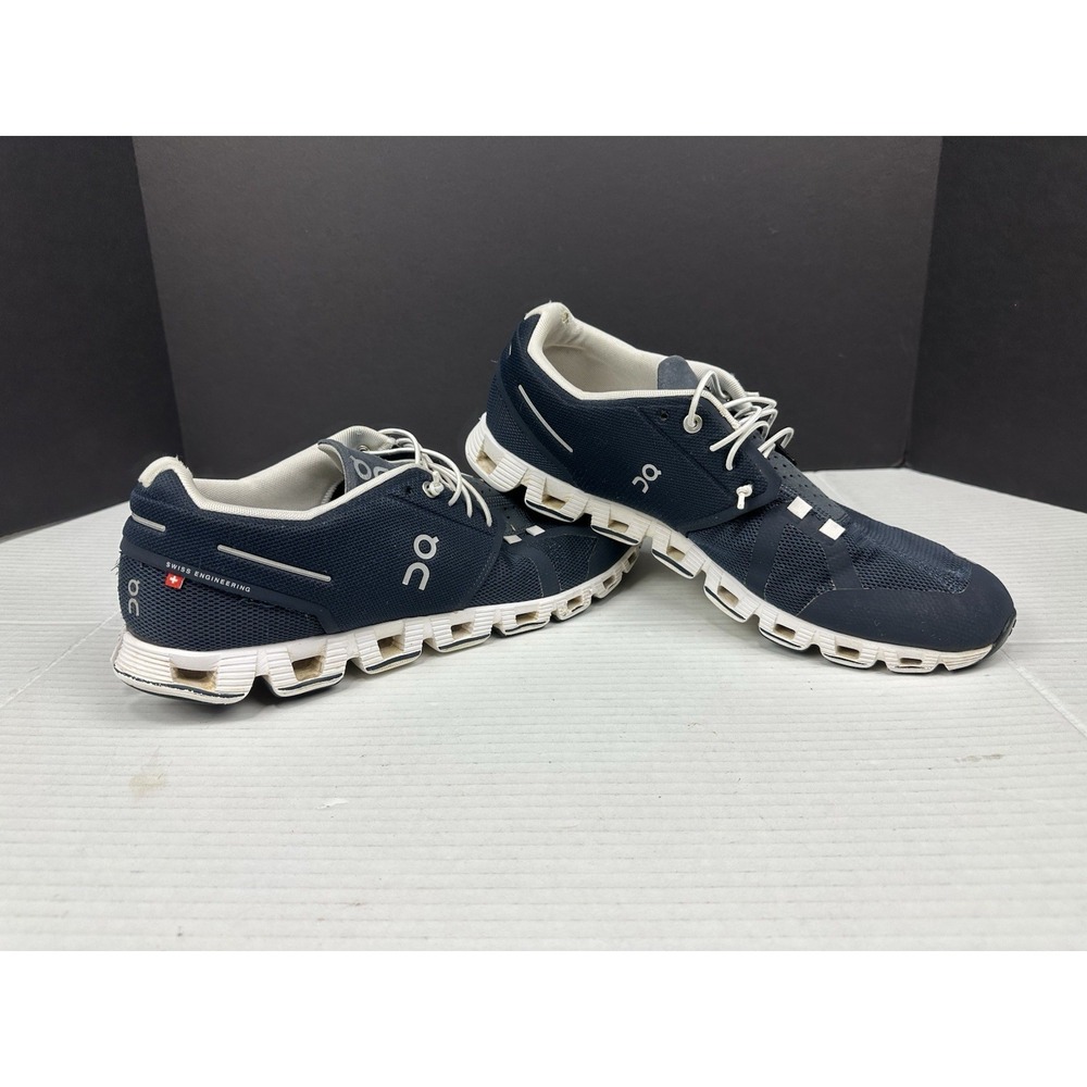 On Running Blue Athletic Shoes with Cloud Cushioning